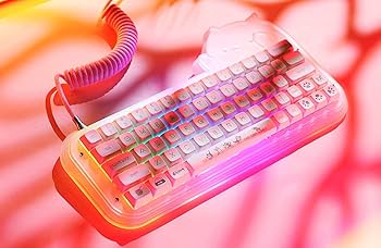 Amazon | EPOMAKER のミニ猫 64% ホットスワップ対応アクリル